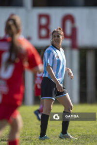 Shirley González, de Las Delicias, Campeonato Minuano Femenino. Estadio Parque Walter Montero.