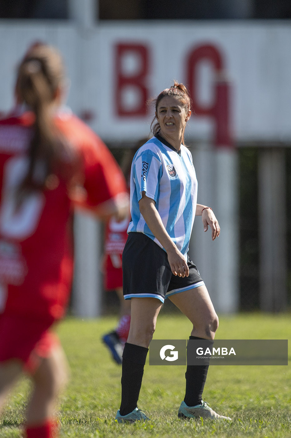 Shirley González, de Las Delicias, Campeonato Minuano Femenino. Estadio Parque Walter Montero.