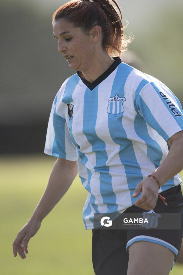 Shirley González, de Las Delicias, Campeonato Minuano Femenino. Estadio Parque Walter Montero.