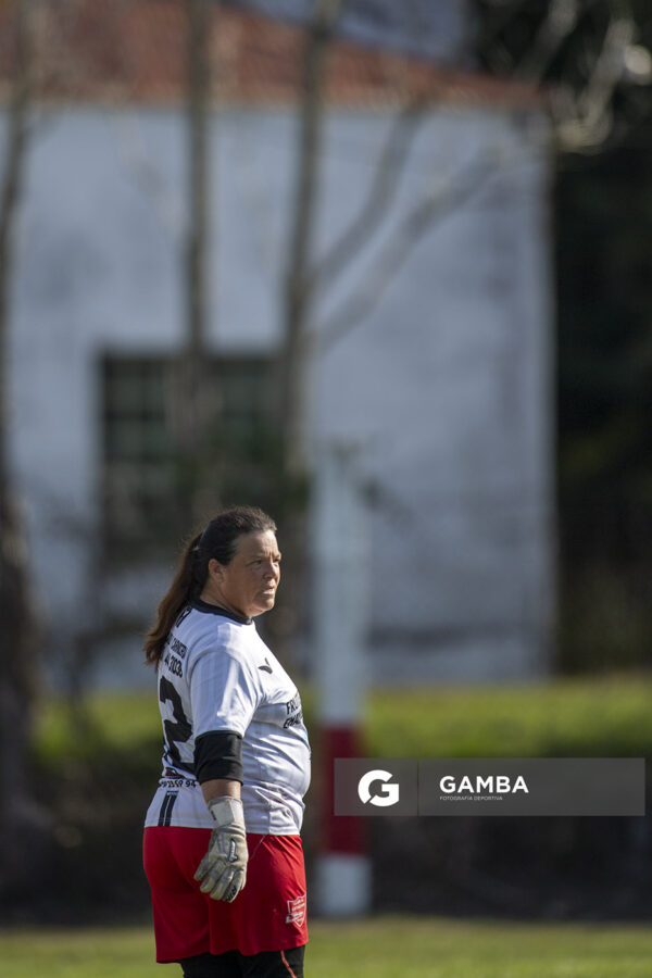 Iris González, golera de Estación, Campeonato Minuano Femenino. Estadio Parque Walter Montero.