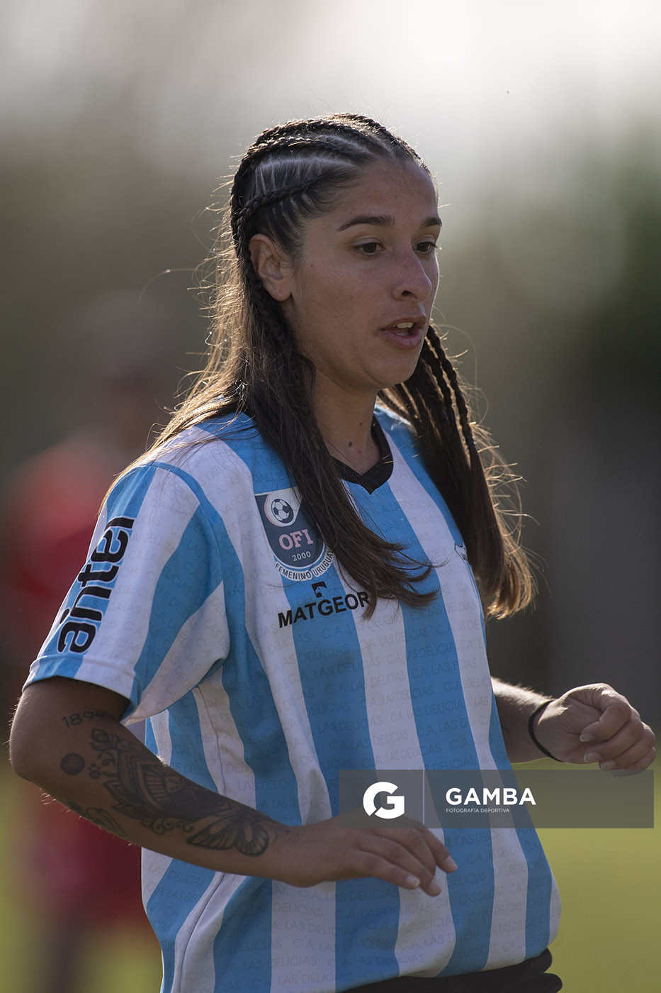 Valentina Peña, de Las Delicias, Campeonato Minuano Femenino. Estadio Parque Walter Montero.