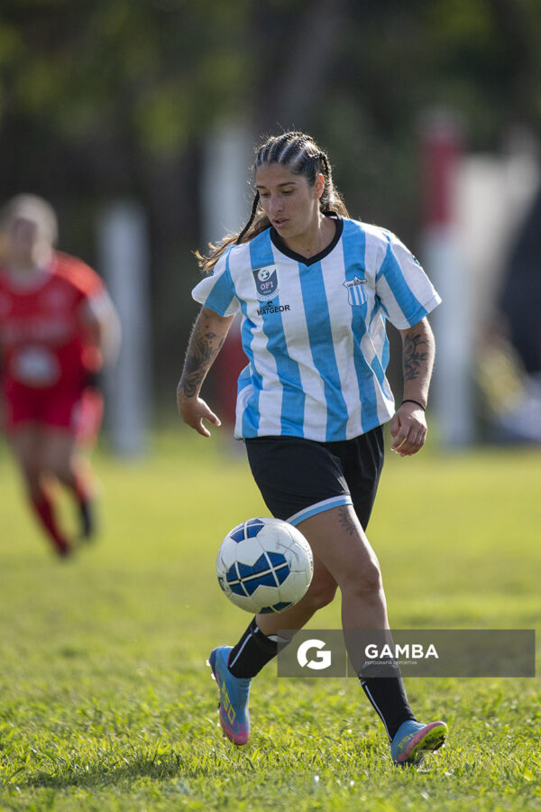 Valentina Peña, de Las Delicias, Campeonato Minuano Femenino. Estadio Parque Walter Montero.