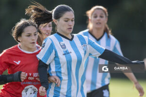 Luana Cortés, de Las Delicias, Campeonato Minuano Femenino. Estadio Parque Walter Montero.