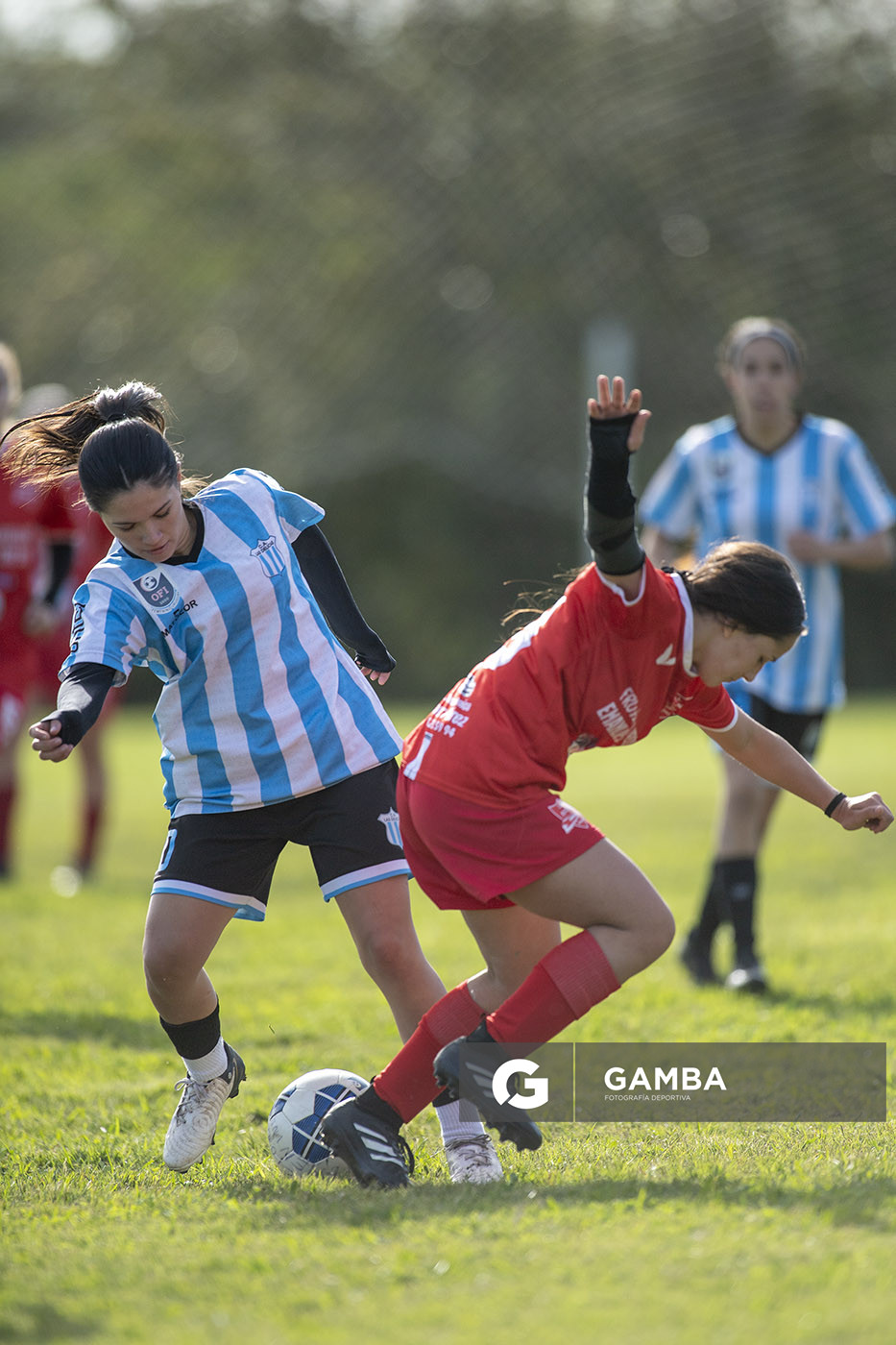 Luana Cortés, de Las Delicias, Campeonato Minuano Femenino. Estadio Parque Walter Montero.