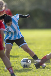 Luana Cortés, de Las Delicias, Campeonato Minuano Femenino. Estadio Parque Walter Montero.