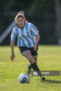 Shirley González, de Las Delicias, Campeonato Minuano Femenino. Estadio Parque Walter Montero.