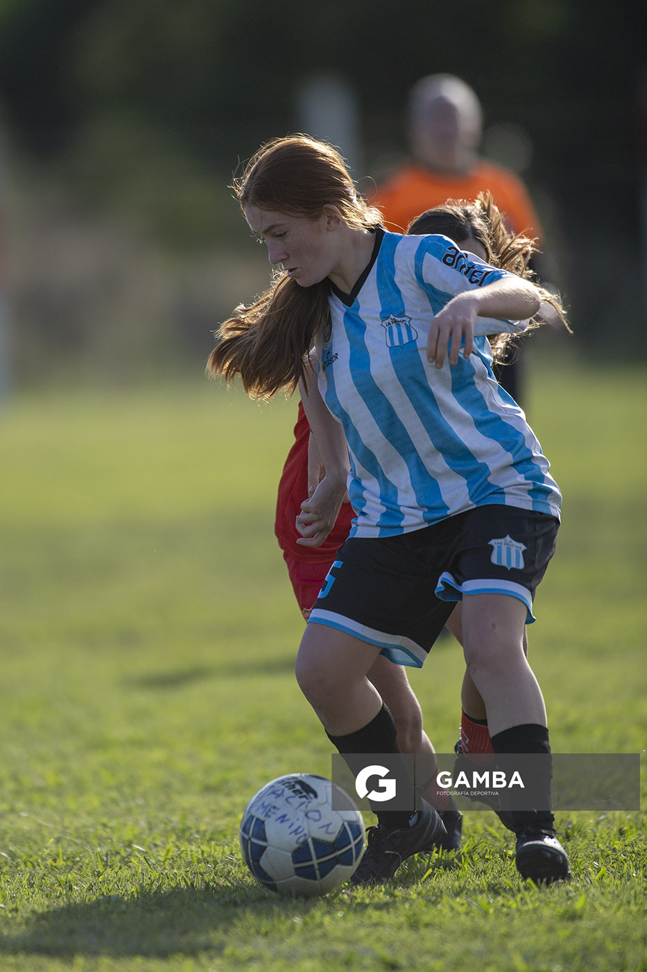 Melina Ayala, de Las Delicias, Campeonato Minuano Femenino. Estadio Parque Walter Montero.