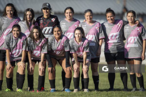 Titulares de Barrio Olímpico. Campeonato Minuano Femenino. Estadio Parque Walter Montero.
