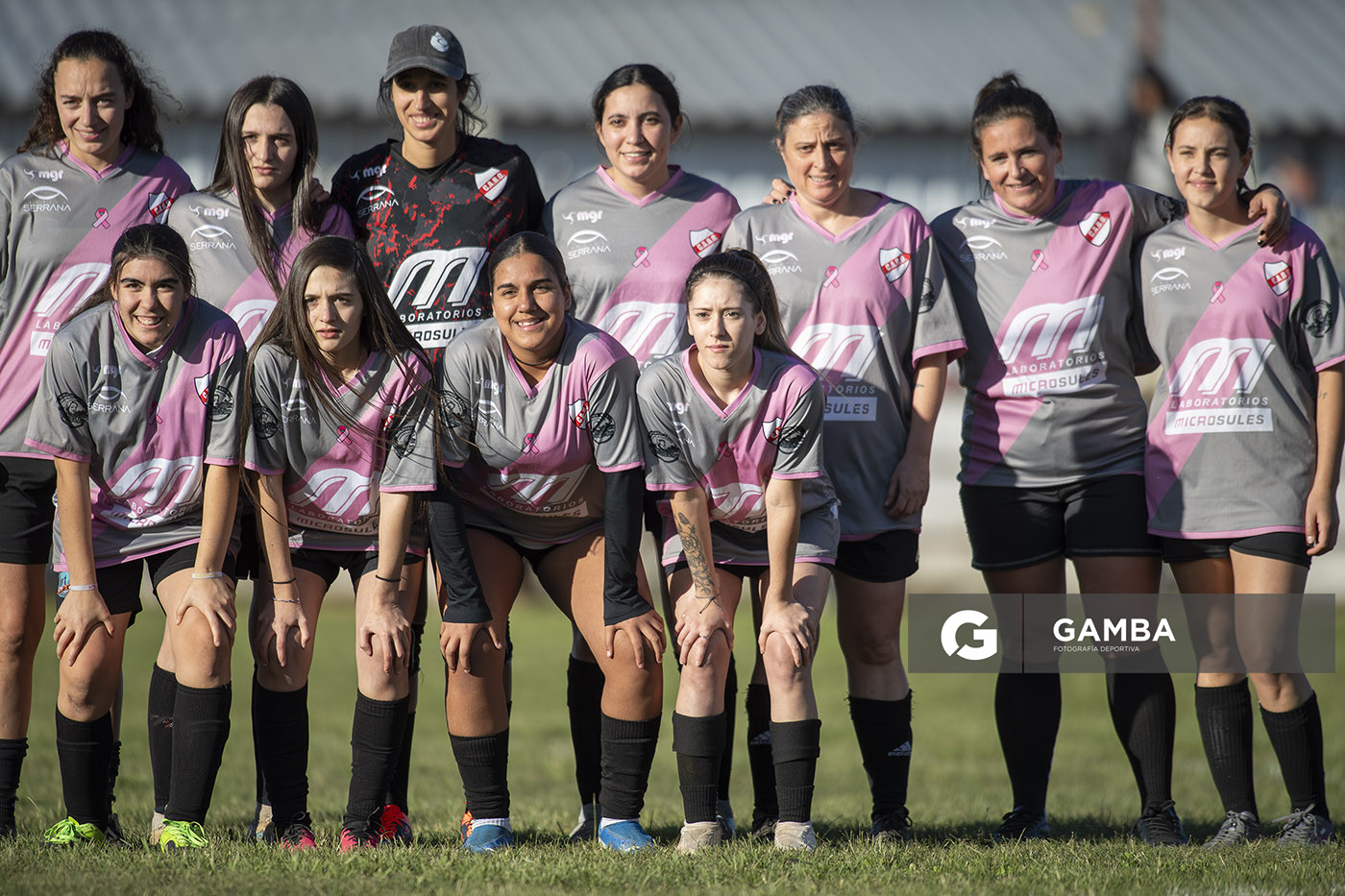 Titulares de Barrio Olímpico. Campeonato Minuano Femenino. Estadio Parque Walter Montero.