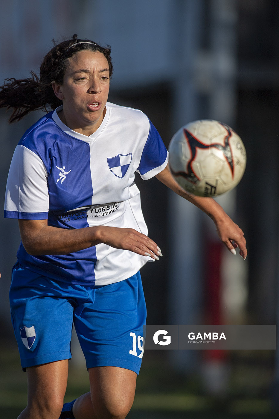 Yesika Guadalupe, de Granjeros, Campeonato Minuano Femenino. Estadio Parque Walter Montero.