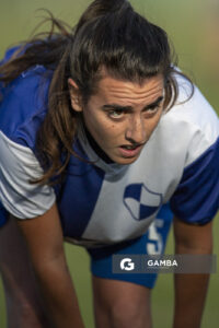 Natalia Cedrés, de Granjeros, Campeonato Minuano Femenino. Estadio Parque Walter Montero.