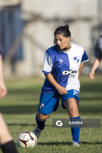 Silvia Fretez, de Granjeros, Campeonato Minuano Femenino. Estadio Parque Walter Montero.