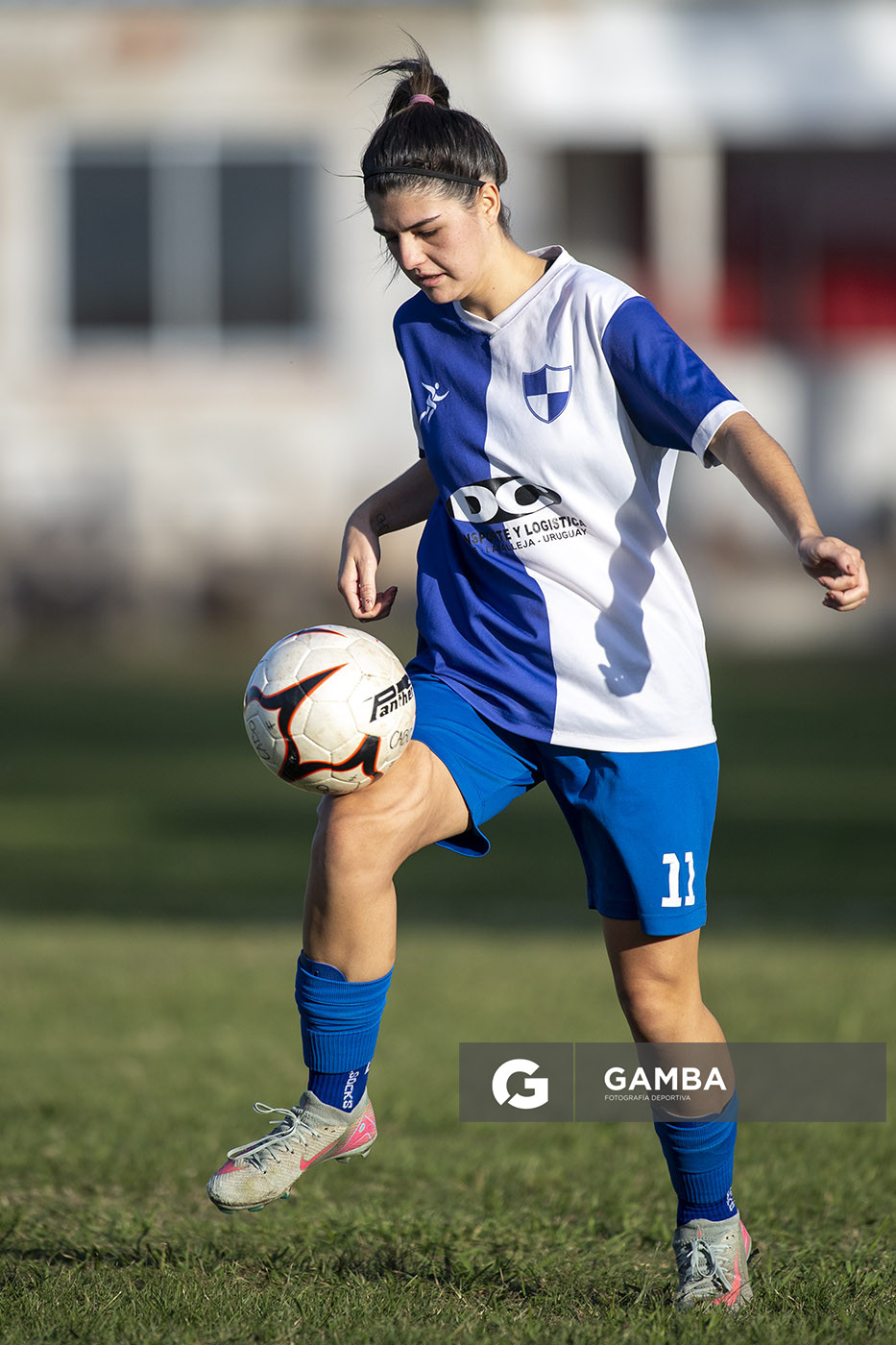 Juana Alonso, de Granjeros, Campeonato Minuano Femenino. Estadio Parque Walter Montero.