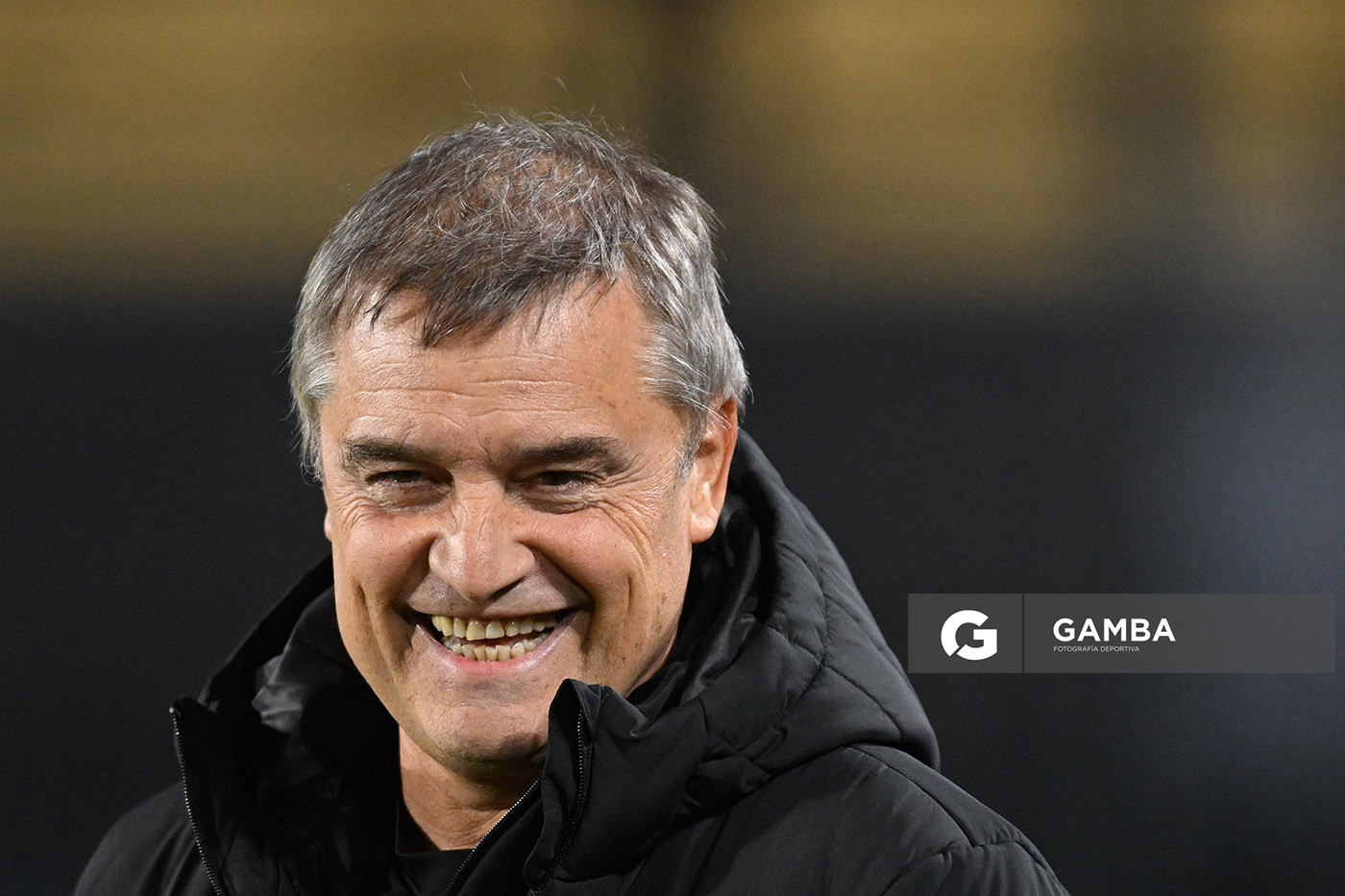 Diego Aguirre, director técnico de Peñarol, Liga AUF Uruguaya. Estadio Campeón del Siglo.