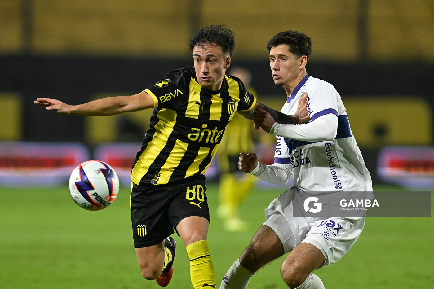 Franco González, de Peñarol, Liga AUF Uruguaya. Estadio Campeón del Siglo.