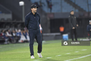 Federico Nievas, director técnico de Albion, Liga AUF Uruguaya. Estadio Centenario.