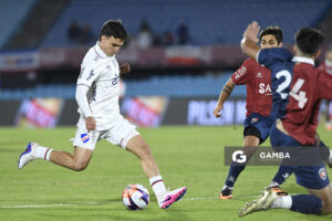 Tomás Verón Lupi, de Nacional, Liga AUF Uruguaya. Estadio Centenario.