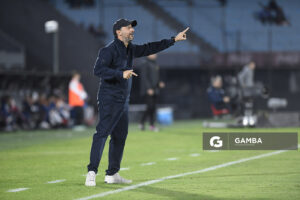 Federico Nievas, director técnico de Albion, Liga AUF Uruguaya. Estadio Centenario.