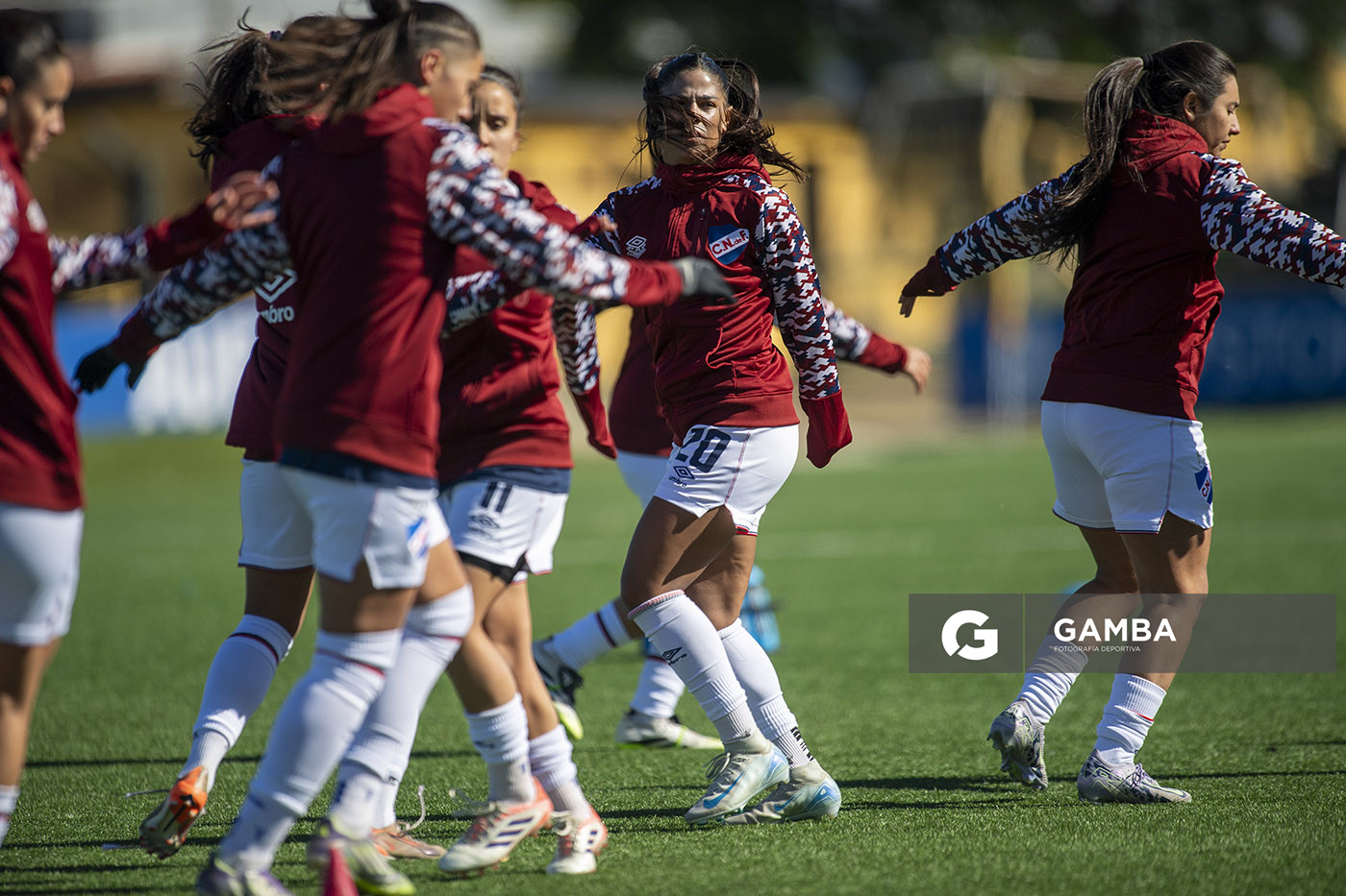 Maytel Costa, de Nacional, Campeonato Uruguayo Femenino. Estadio José Pedro Damiani.