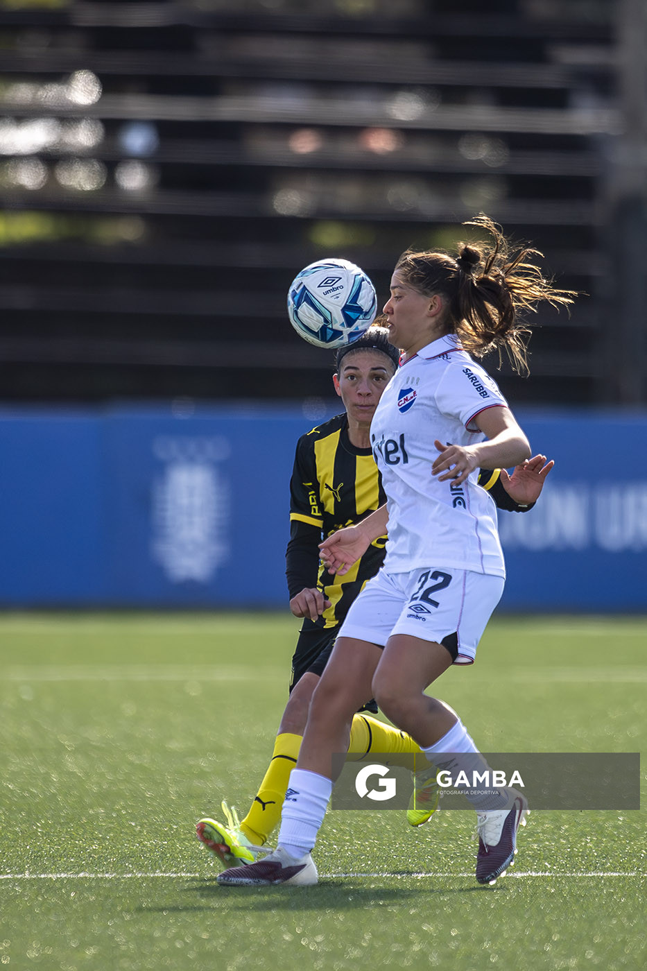Julieta Lados, de Nacional, Campeonato Uruguayo Femenino. Estadio José Pedro Damiani.
