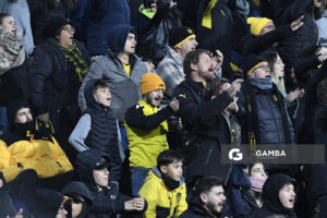 Hinchas de Peñarol. Copa Conmebol Libertadores. Estadio Campeón del Siglo.
