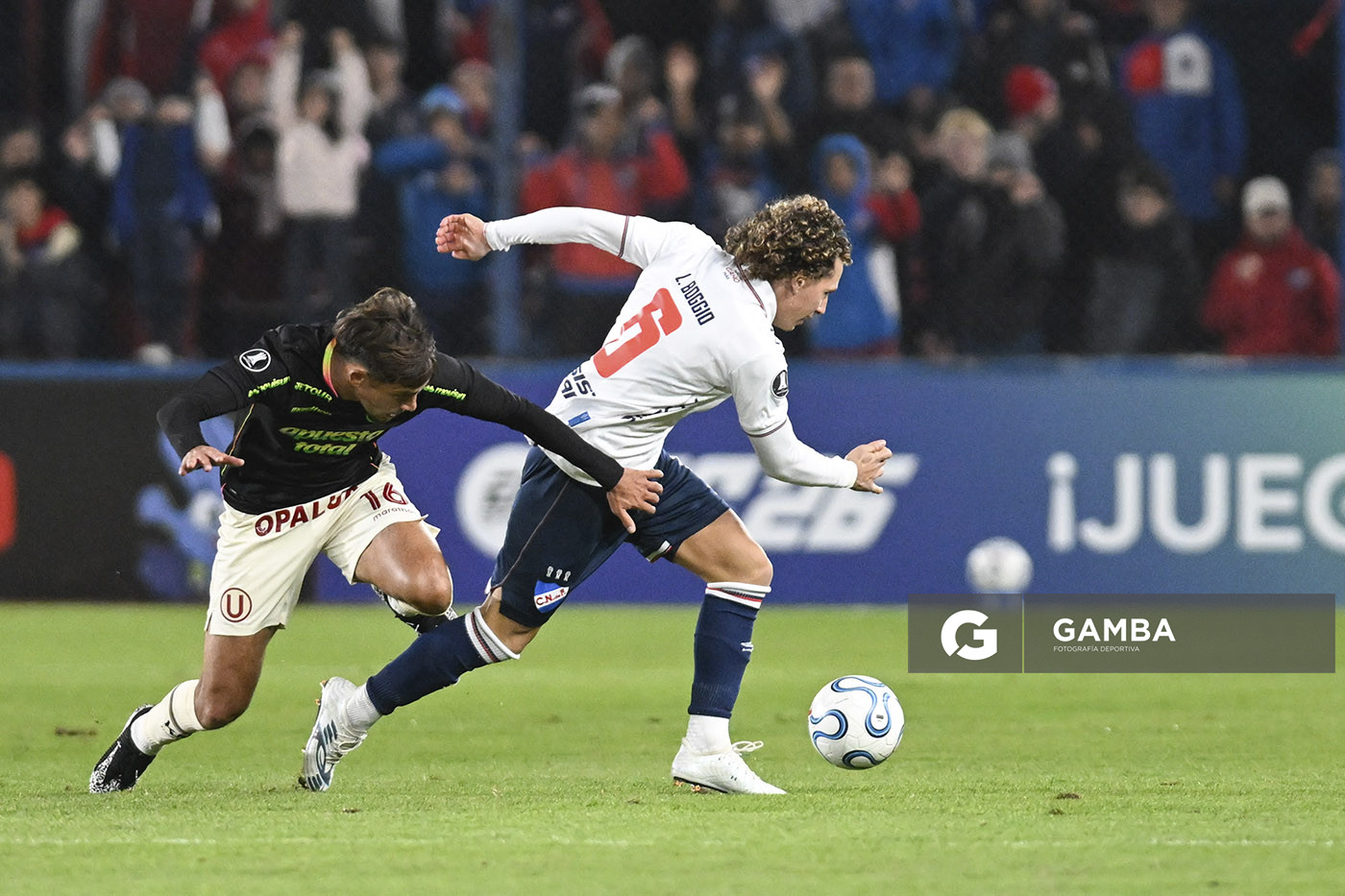 Luciano Boggio, de Nacional, Copa Conmebol Libertadores. Estadio Gran Parque Central.