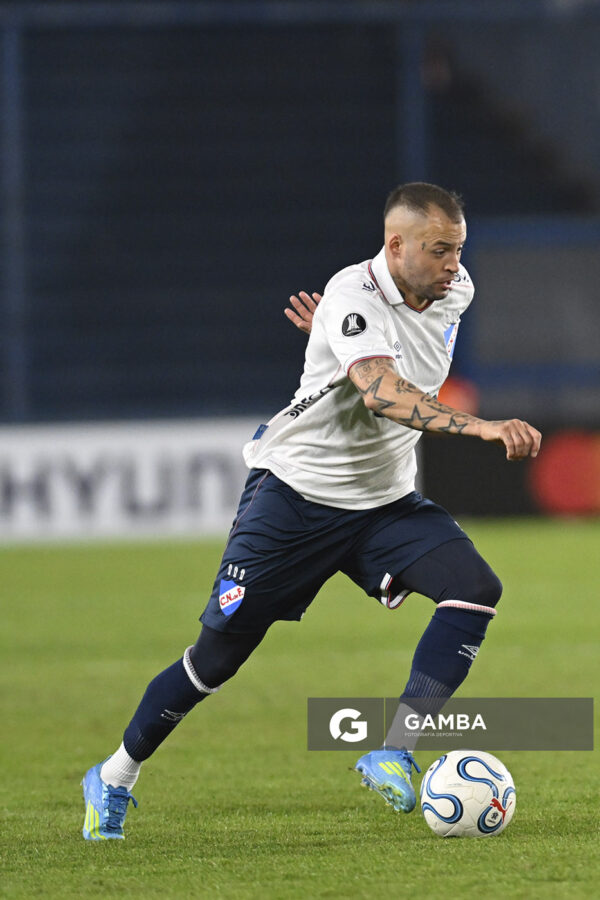 Nicolás López, de Nacional, Copa Conmebol Libertadores. Estadio Gran Parque Central.