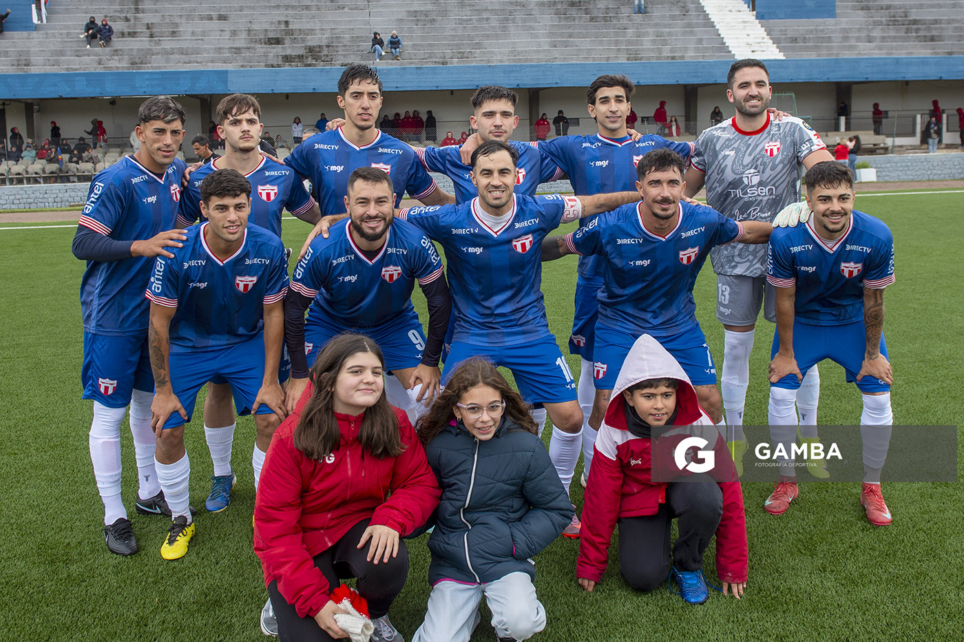 Titulares de San Carlos. 22ª Copa Nacional de Clubes. Estadio Juan Antonio Lavalleja.