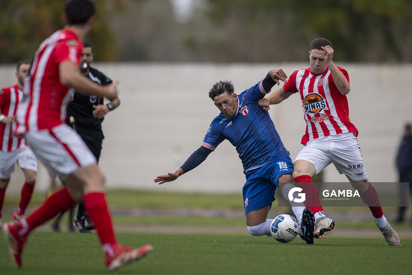 Martín Lazo, de San Carlos, 22ª Copa Nacional de Clubes. Estadio Juan Antonio Lavalleja.