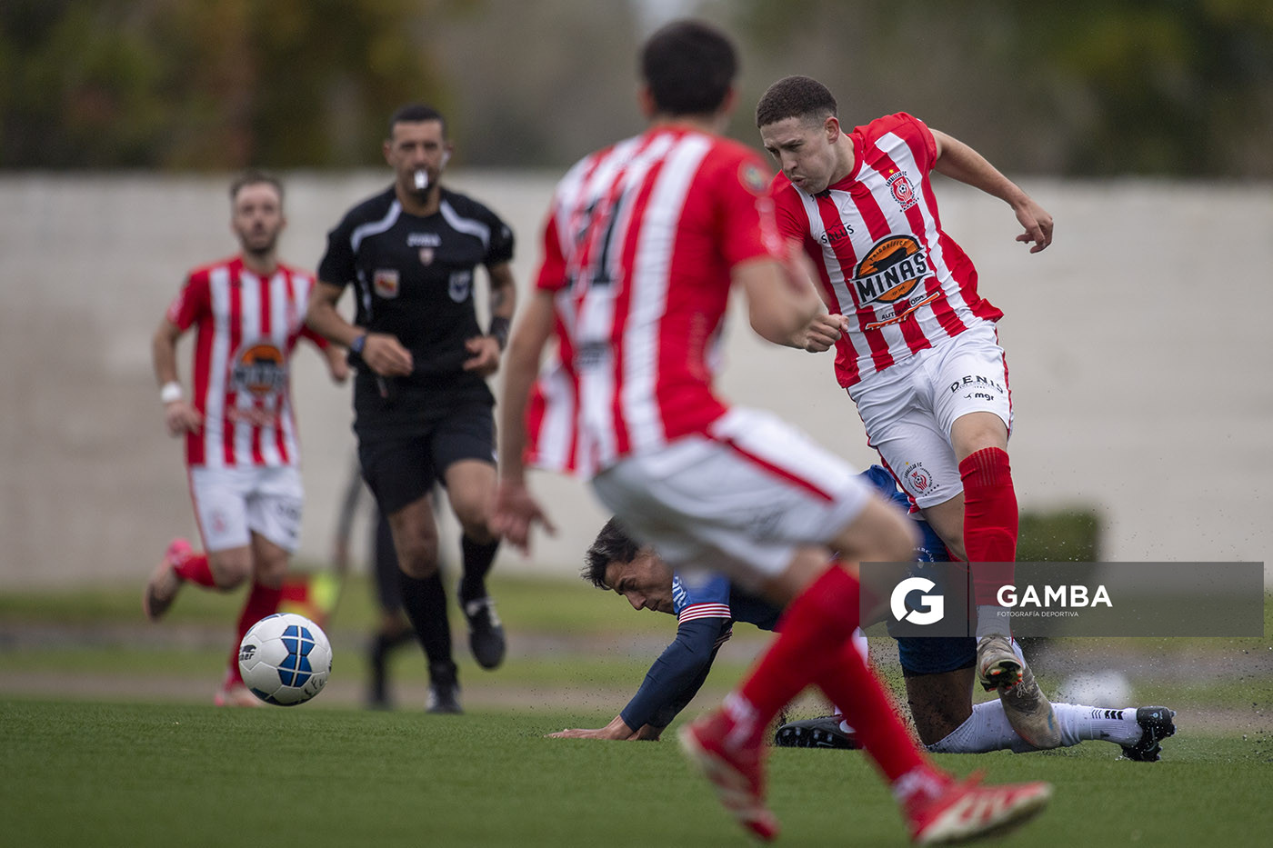 Martín Lazo, de San Carlos, 22ª Copa Nacional de Clubes. Estadio Juan Antonio Lavalleja.