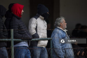 Hinchas de Lavalleja. 22ª Copa Nacional de Clubes. Estadio Juan Antonio Lavalleja.