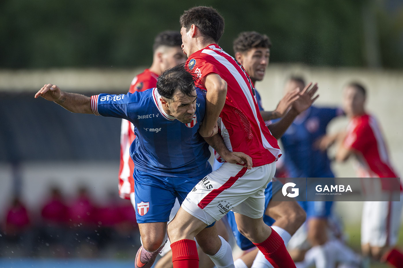 Pablo Moreira, de San Carlos, 22ª Copa Nacional de Clubes. Estadio Juan Antonio Lavalleja.