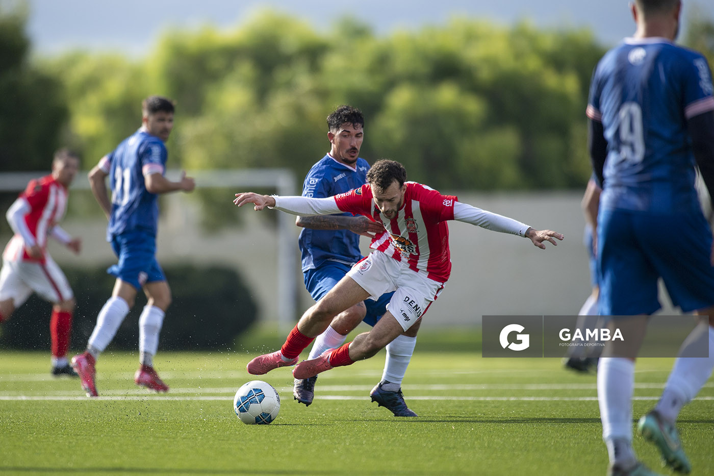 Brayan Velásquez, de Lavalleja, 22ª Copa Nacional de Clubes. Estadio Juan Antonio Lavalleja.