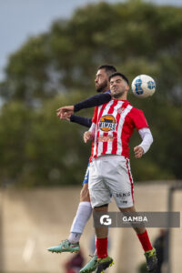 Andrés Santos, de San Carlos, 22ª Copa Nacional de Clubes. Estadio Juan Antonio Lavalleja.