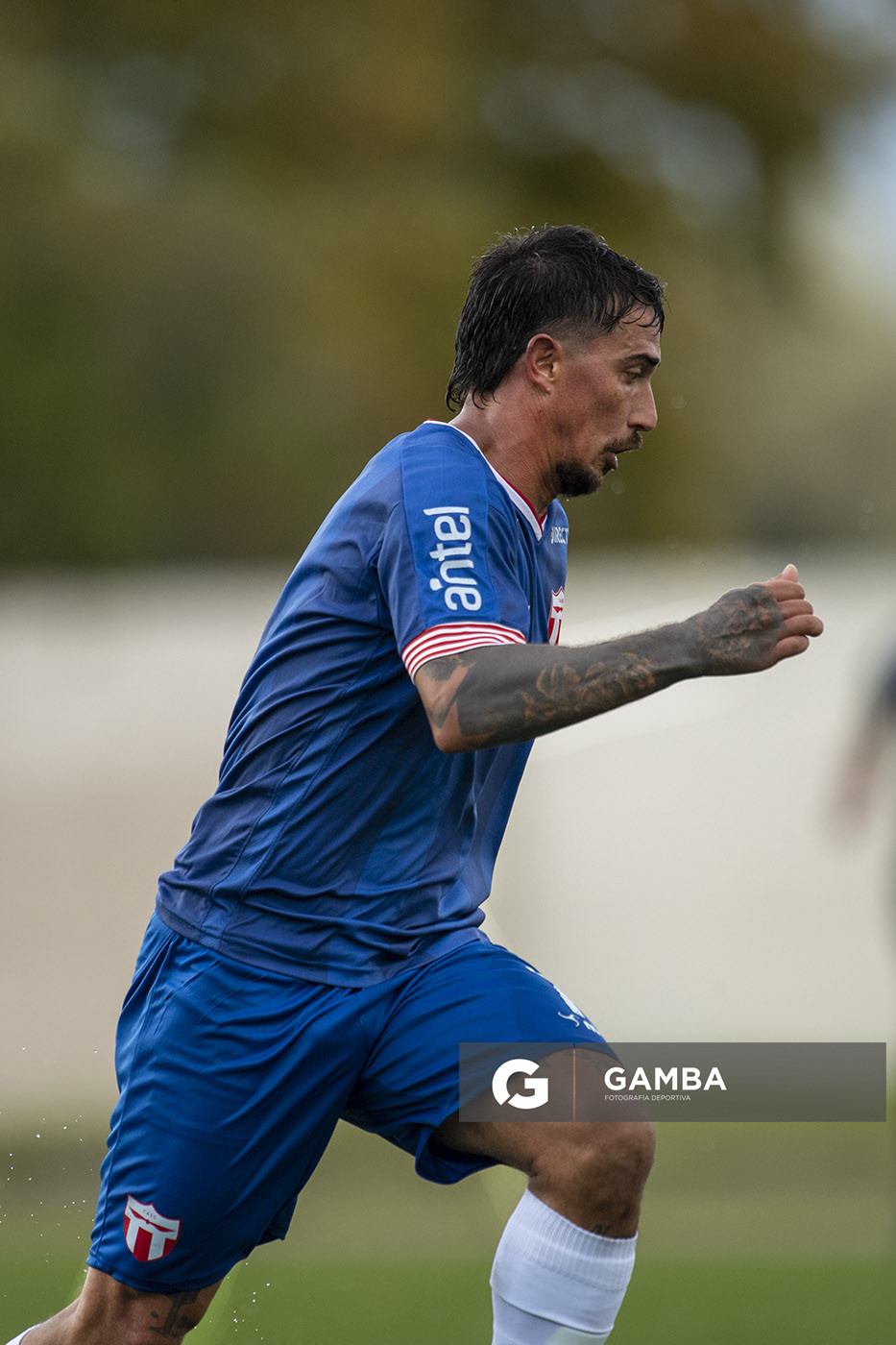 Yhojan Díaz, de San Carlos, 22ª Copa Nacional de Clubes. Estadio Juan Antonio Lavalleja.