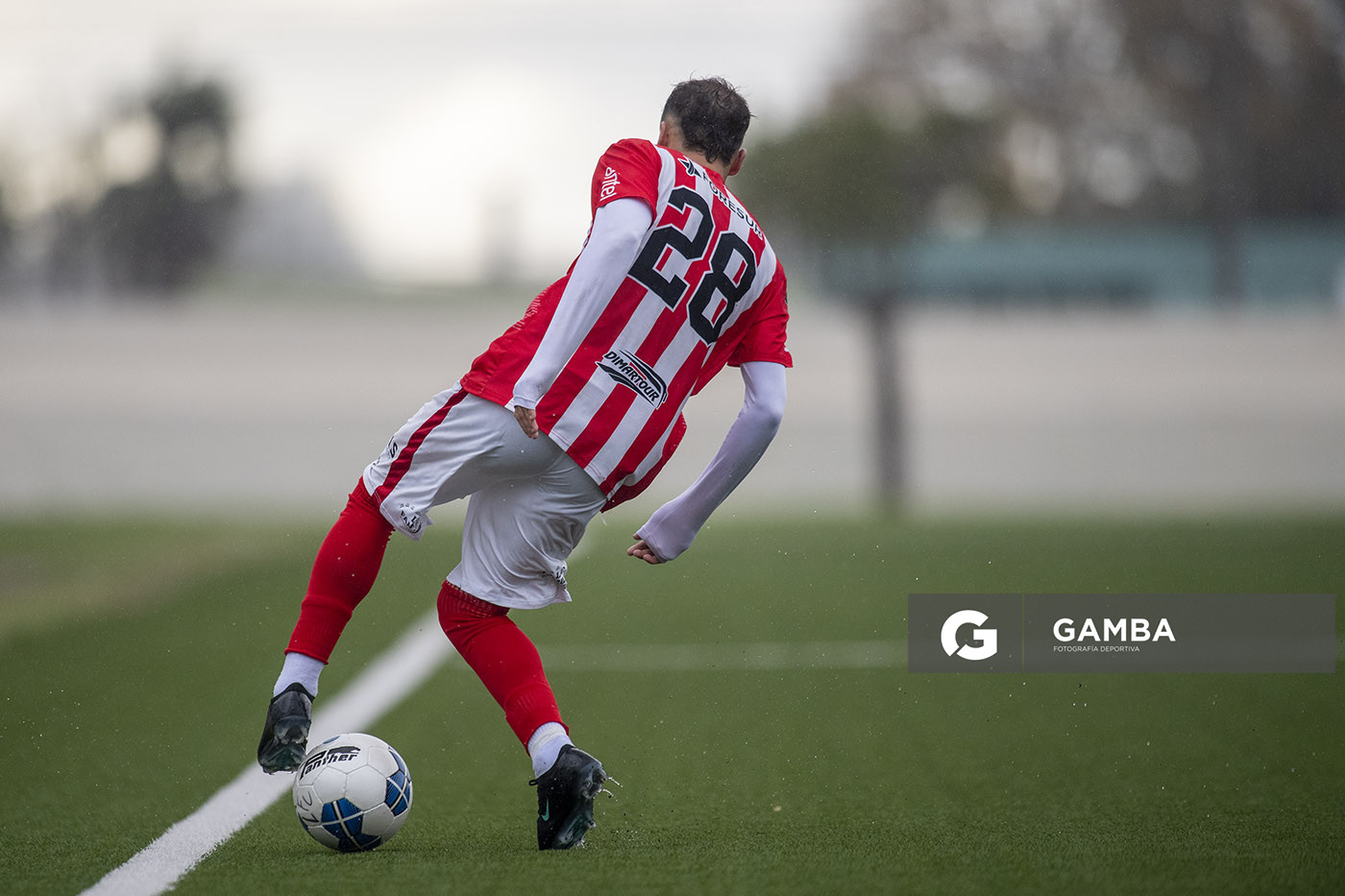 Brahian Vergara, de Lavalleja, 22ª Copa Nacional de Clubes. Estadio Juan Antonio Lavalleja.