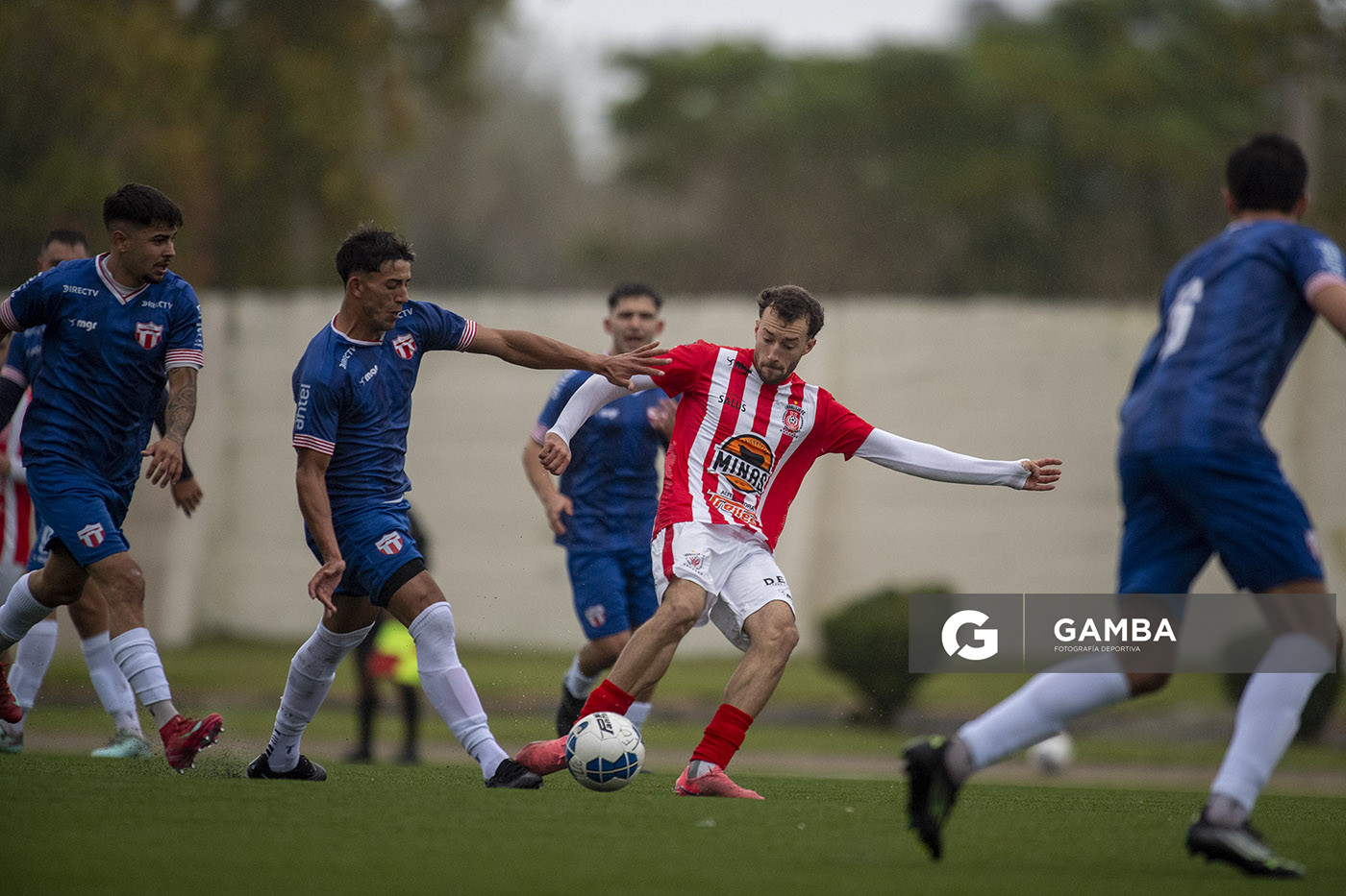 Brayan Velásquez, de Lavalleja, 22ª Copa Nacional de Clubes. Estadio Juan Antonio Lavalleja.