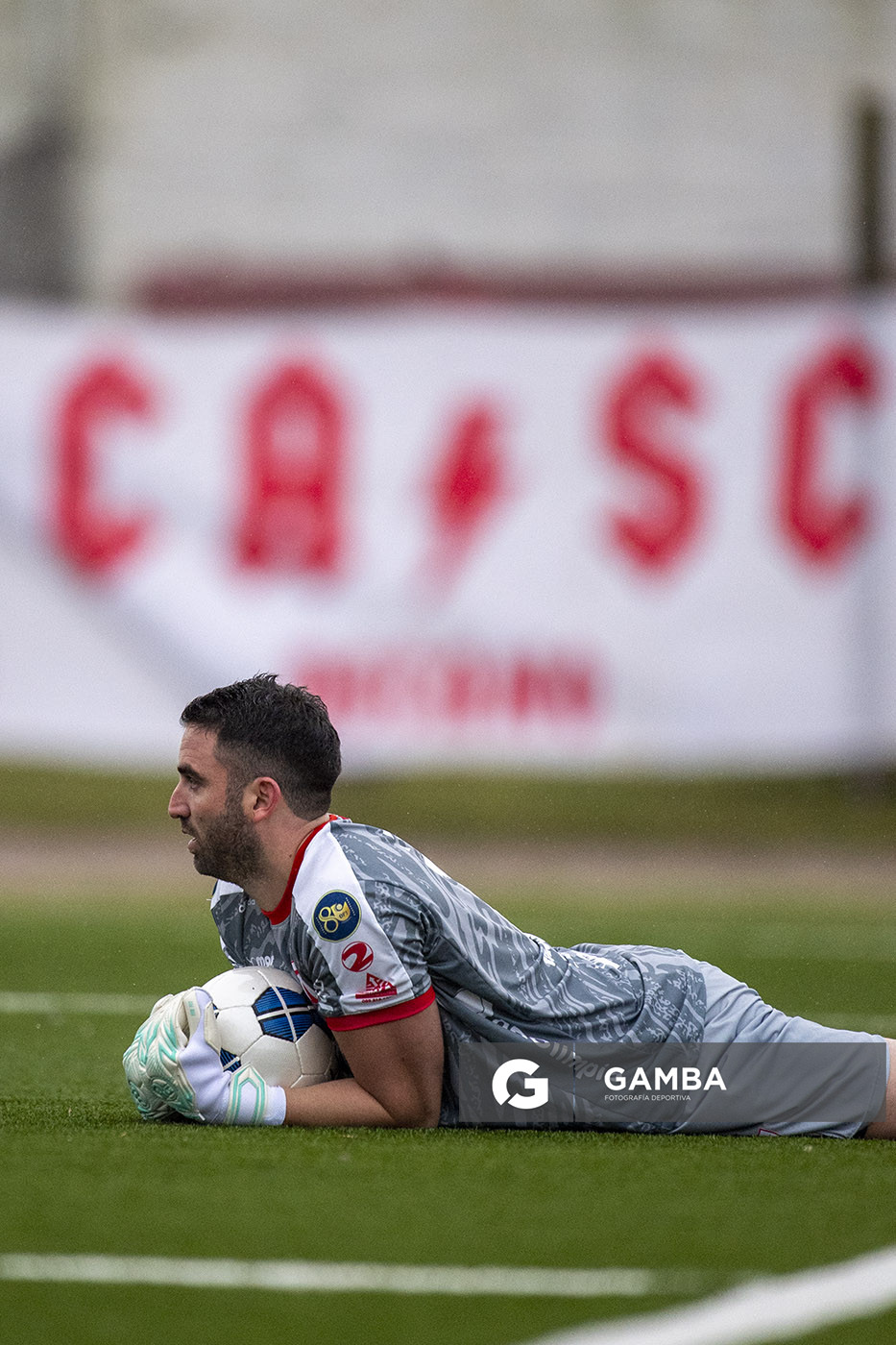 Juan Lladó, golero de San Carlos, 22ª Copa Nacional de Clubes. Estadio Juan Antonio Lavalleja.