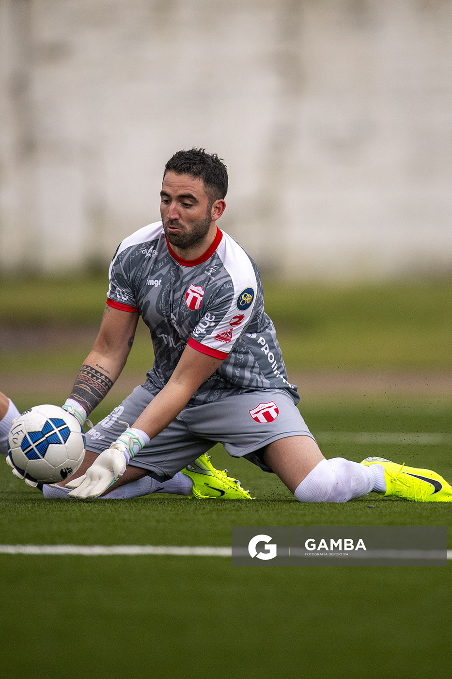 Gonzalo Gadea, de San Carlos, 22ª Copa Nacional de Clubes. Estadio Juan Antonio Lavalleja.