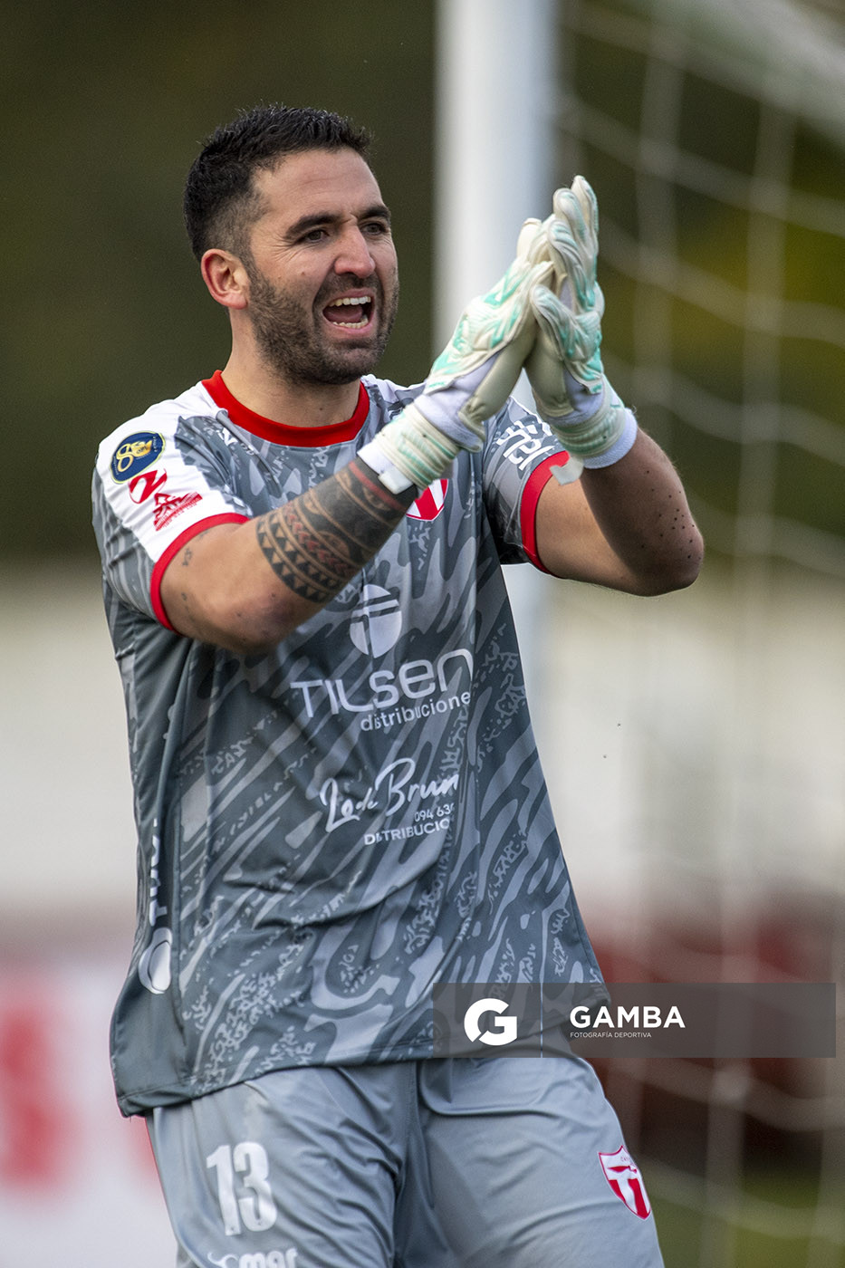 Juan Lladó, golero de San Carlos, 22ª Copa Nacional de Clubes. Estadio Juan Antonio Lavalleja.