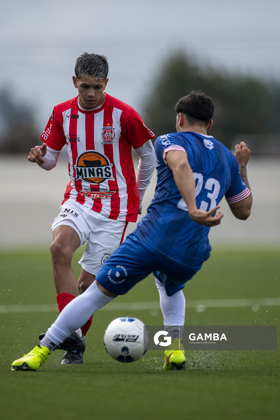 Jordan Pissano, de Lavalleja, 22ª Copa Nacional de Clubes. Estadio Juan Antonio Lavalleja.