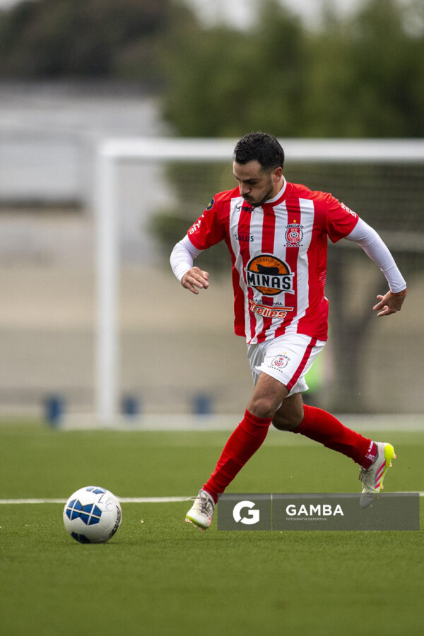 Juan Manuel Martínez, de Lavalleja, 22ª Copa Nacional de Clubes. Estadio Juan Antonio Lavalleja.