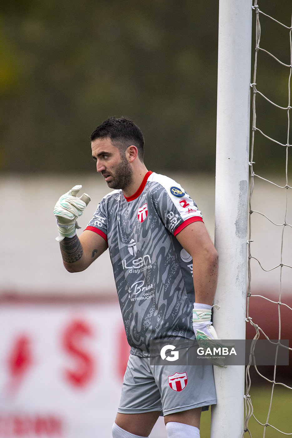 Juan Lladó, golero de San Carlos, 22ª Copa Nacional de Clubes. Estadio Juan Antonio Lavalleja.