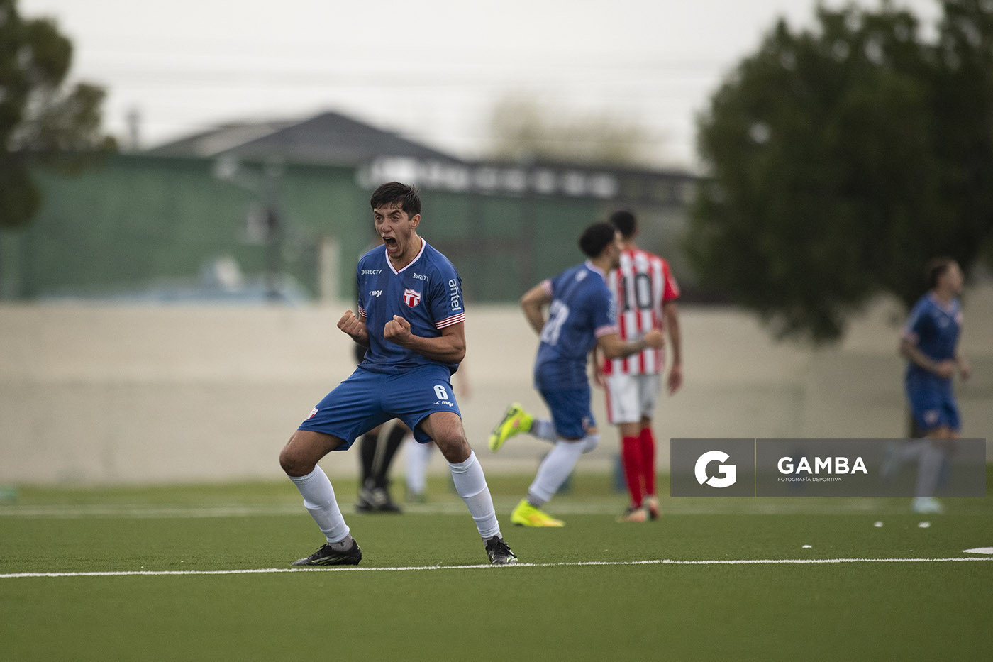 Martín Manassi, de San Carlos, 22ª Copa Nacional de Clubes. Estadio Juan Antonio Lavalleja.
