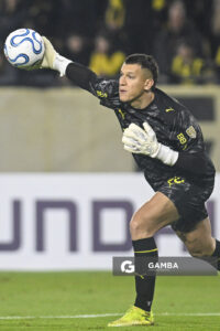 Washington Aguerre, golero de Peñarol, Copa Conmebol Libertadores. Estadio Campeón del Siglo.