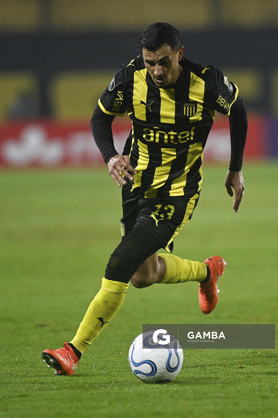 Eduardo Darias, de Peñarol, Copa Conmebol Libertadores. Estadio Campeón del Siglo.