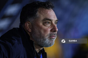 Héctor Caputto, director técnico de Coquimbo Unido, Copa Conmebol Libertadores. Estadio Gran Parque Central.