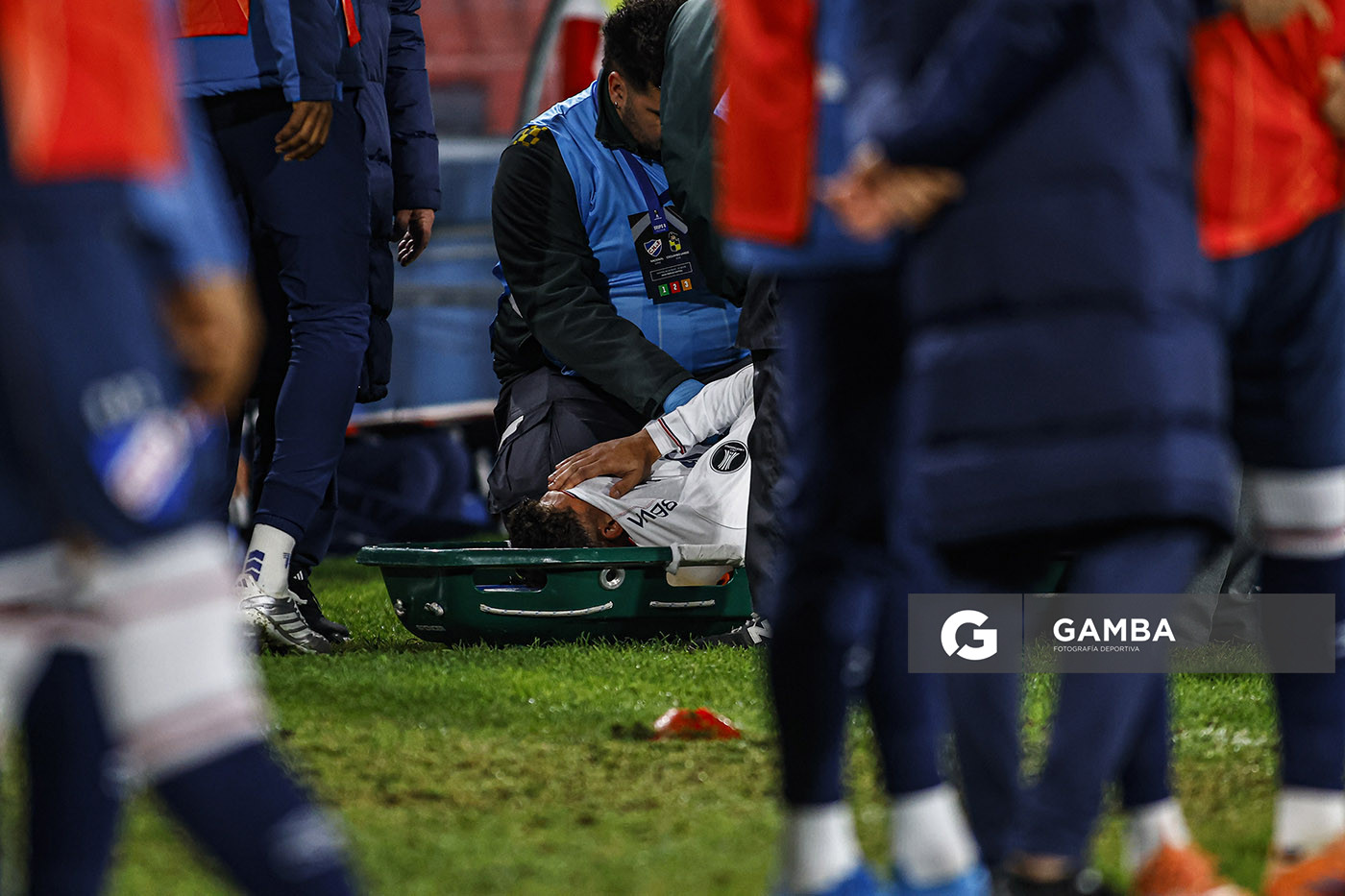 Rodrigo Martínez, de Nacional, Copa Conmebol Libertadores. Estadio Gran Parque Central.