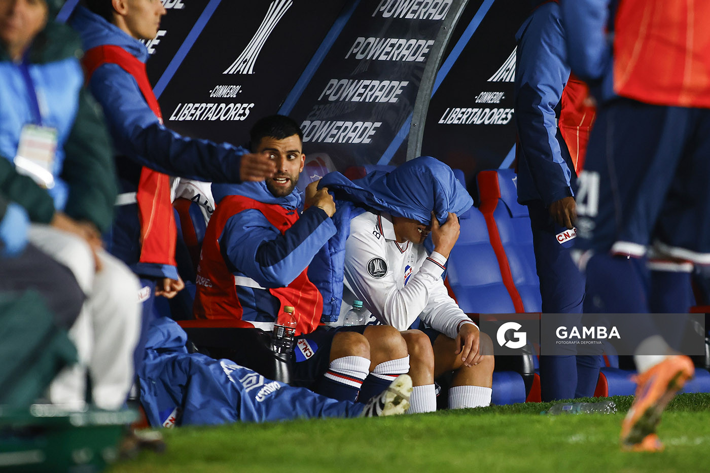 Rodrigo Martínez, de Nacional, Copa Conmebol Libertadores. Estadio Gran Parque Central.