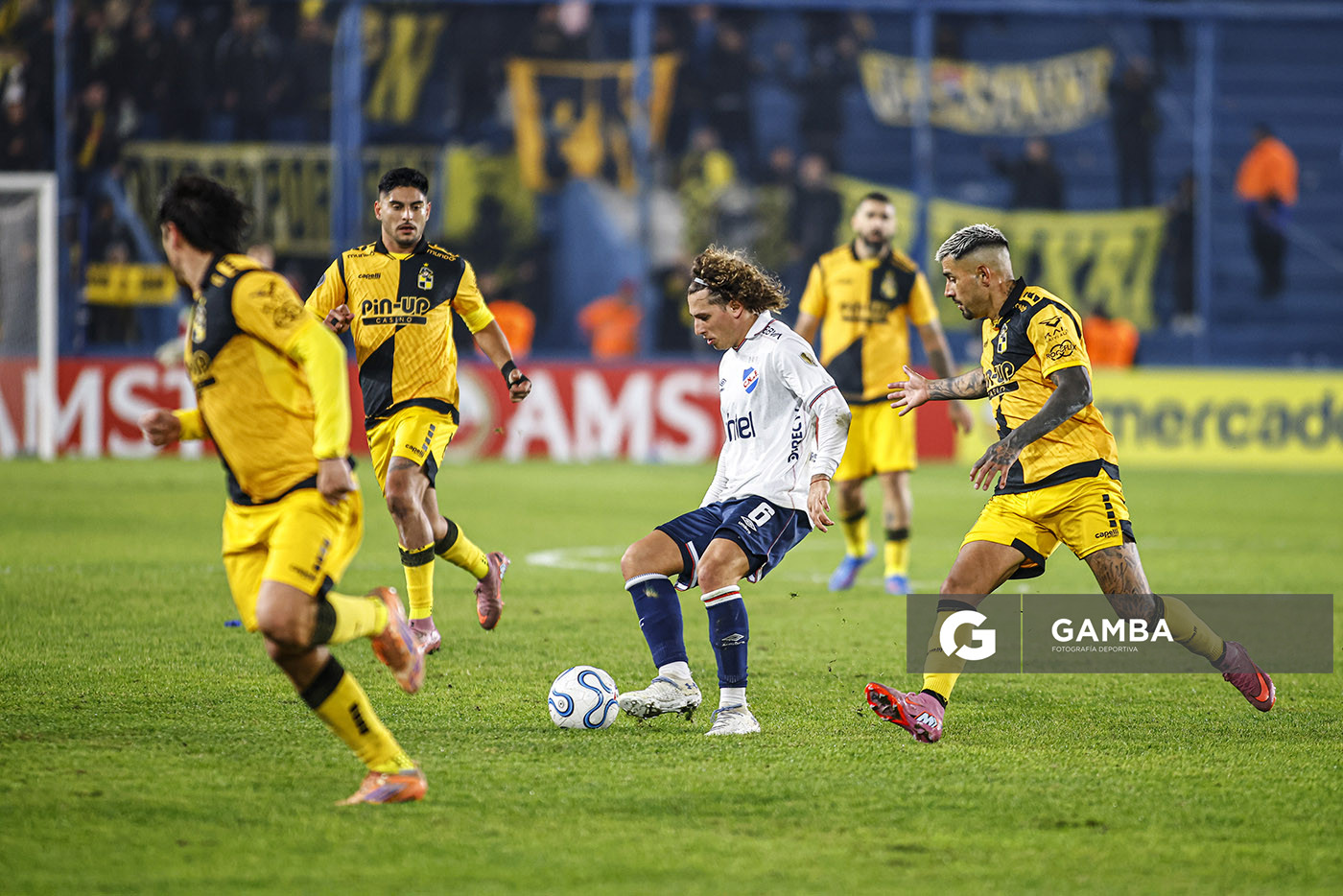Luciano Boggio, de Nacional, Copa Conmebol Libertadores. Estadio Gran Parque Central.